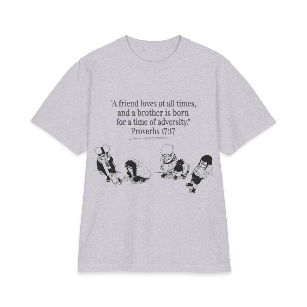 Proverbs & Shinobi Brotherhood Tee - Hex Katana