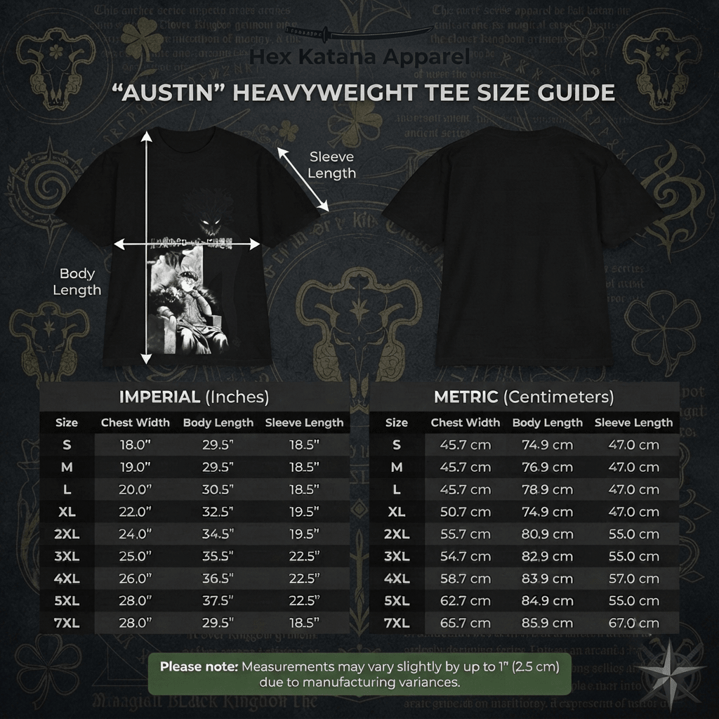 ASTA x LIEBE Heavyweight Tee - Hex Katana